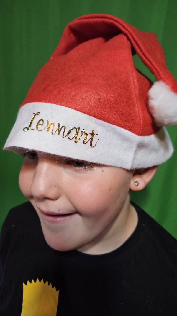 gepersonaliseerde kerstmuts