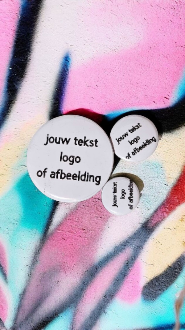 Buttons met eigen tekst/logo/naam