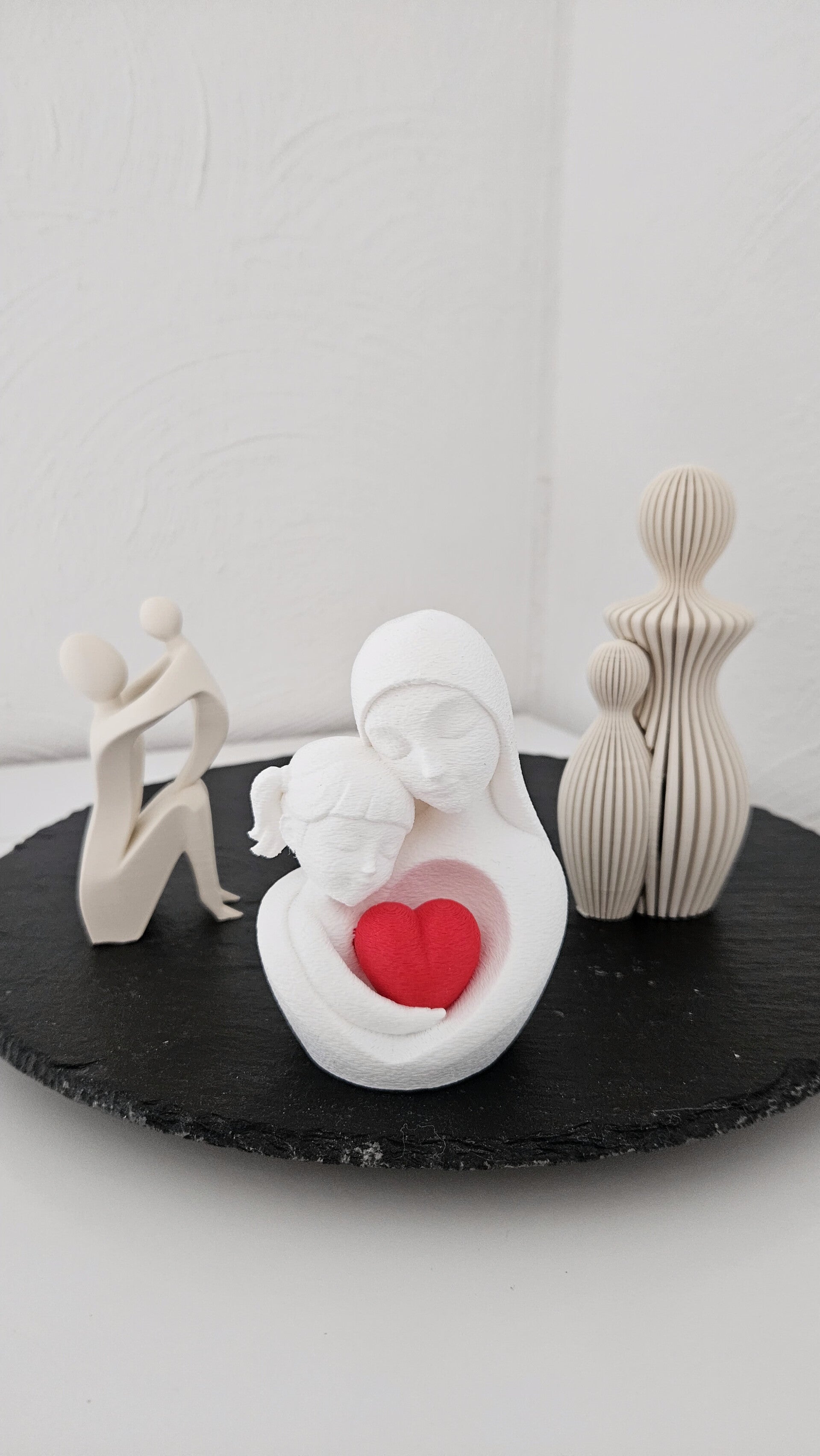 Tijdloze Liefde – Abstract Sculptuur Moeder & Kind meerdere keuzes