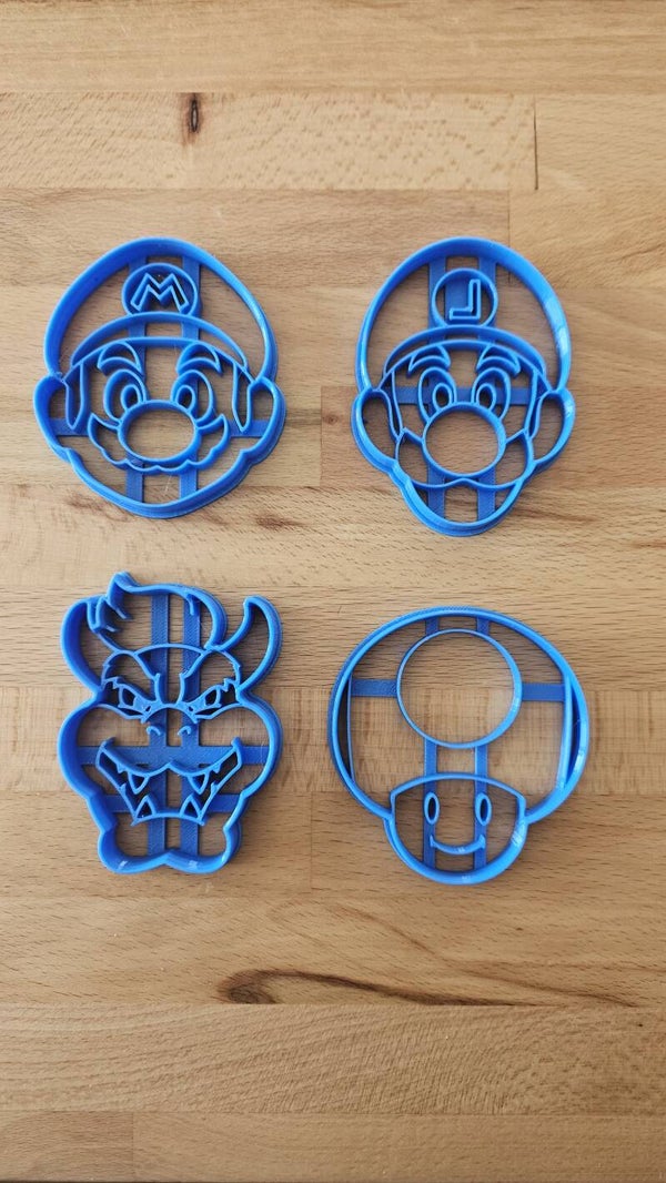 Cookie cutters super mario thema