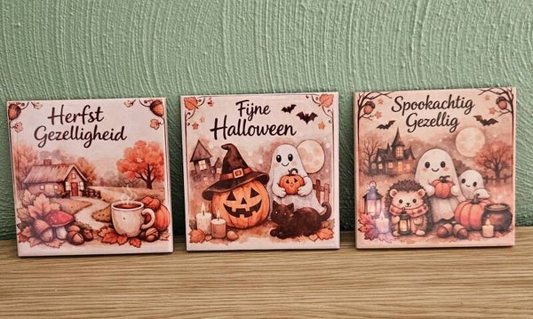 Herfst & Halloween Tegel / meerdere variaties