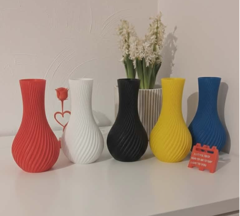 vaas spring love / meerdere kleuren