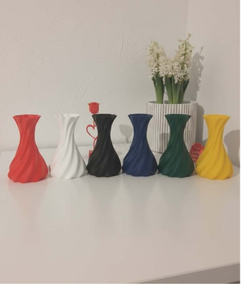 vaas twist star / meerdere kleuren