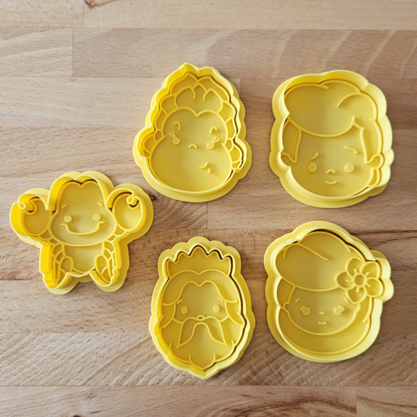 Cookie cutters de kleine zeemeermin thema