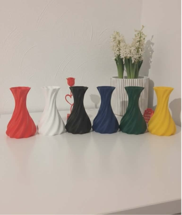 vaas twist star / meerdere kleuren