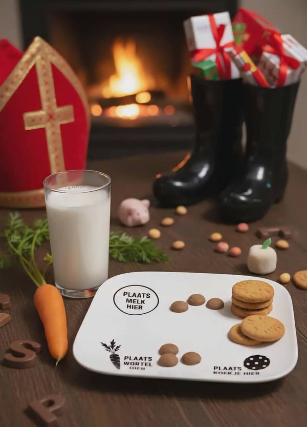 Traditie in een nieuw jasje : het bord voor de grote avond!