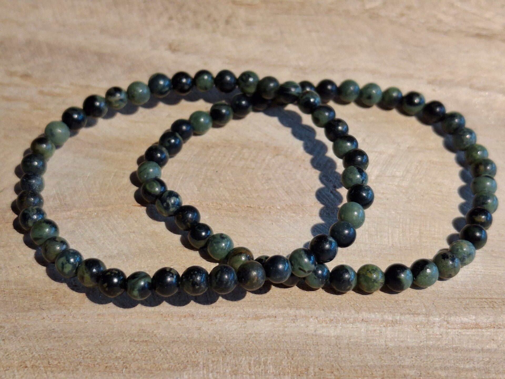 Armband 4mm Kambaba Jaspis