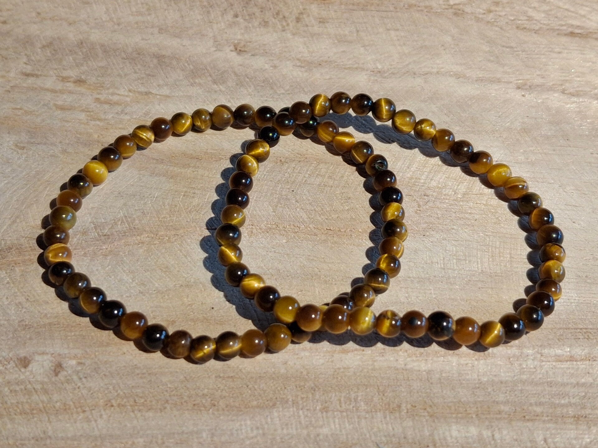 Armband 4mm Tijgeroog