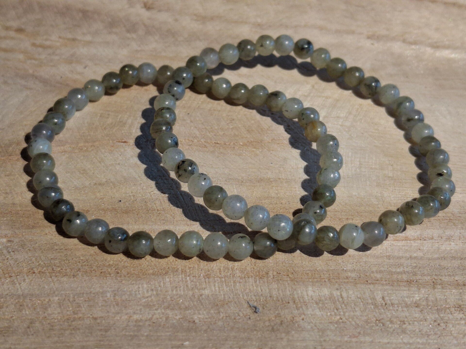 Armband 4mm Labradoriet