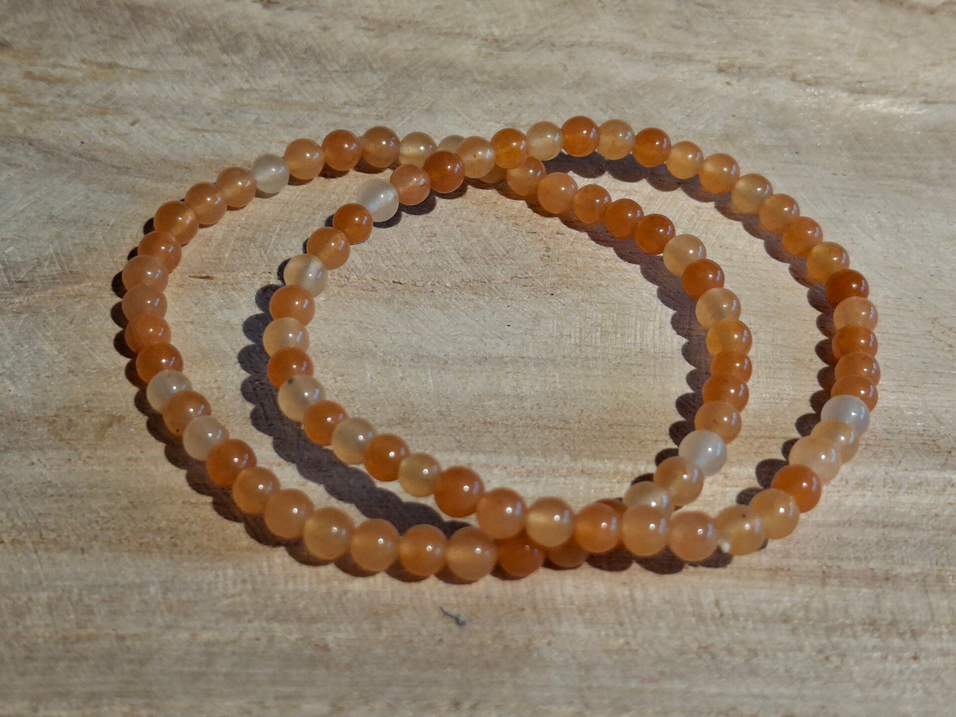 Armband 4mm Vuurkwarts