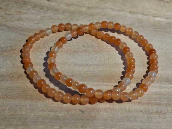 Armband 4mm Vuurkwarts