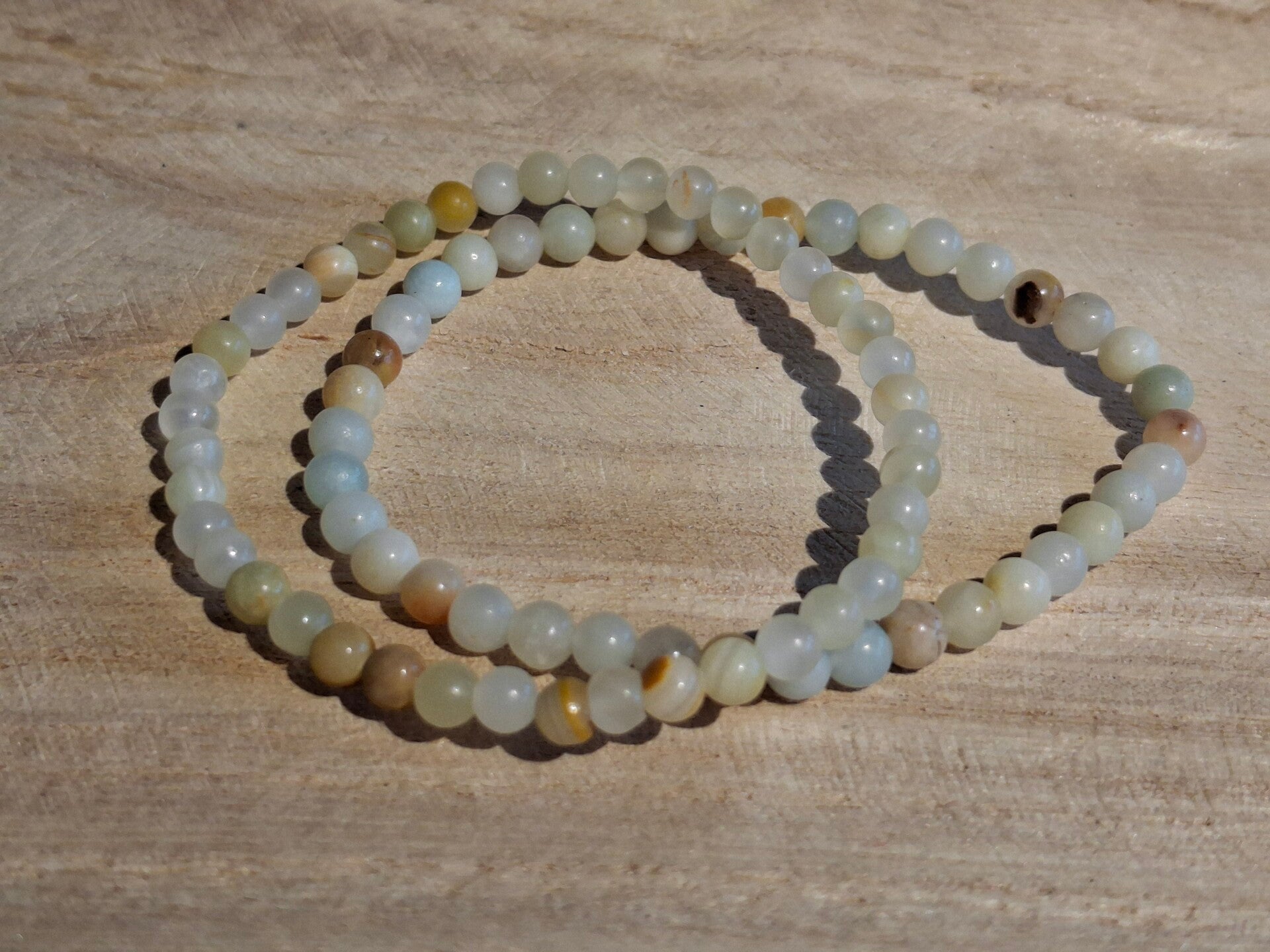 Armband 4mm Afghaanse Jade