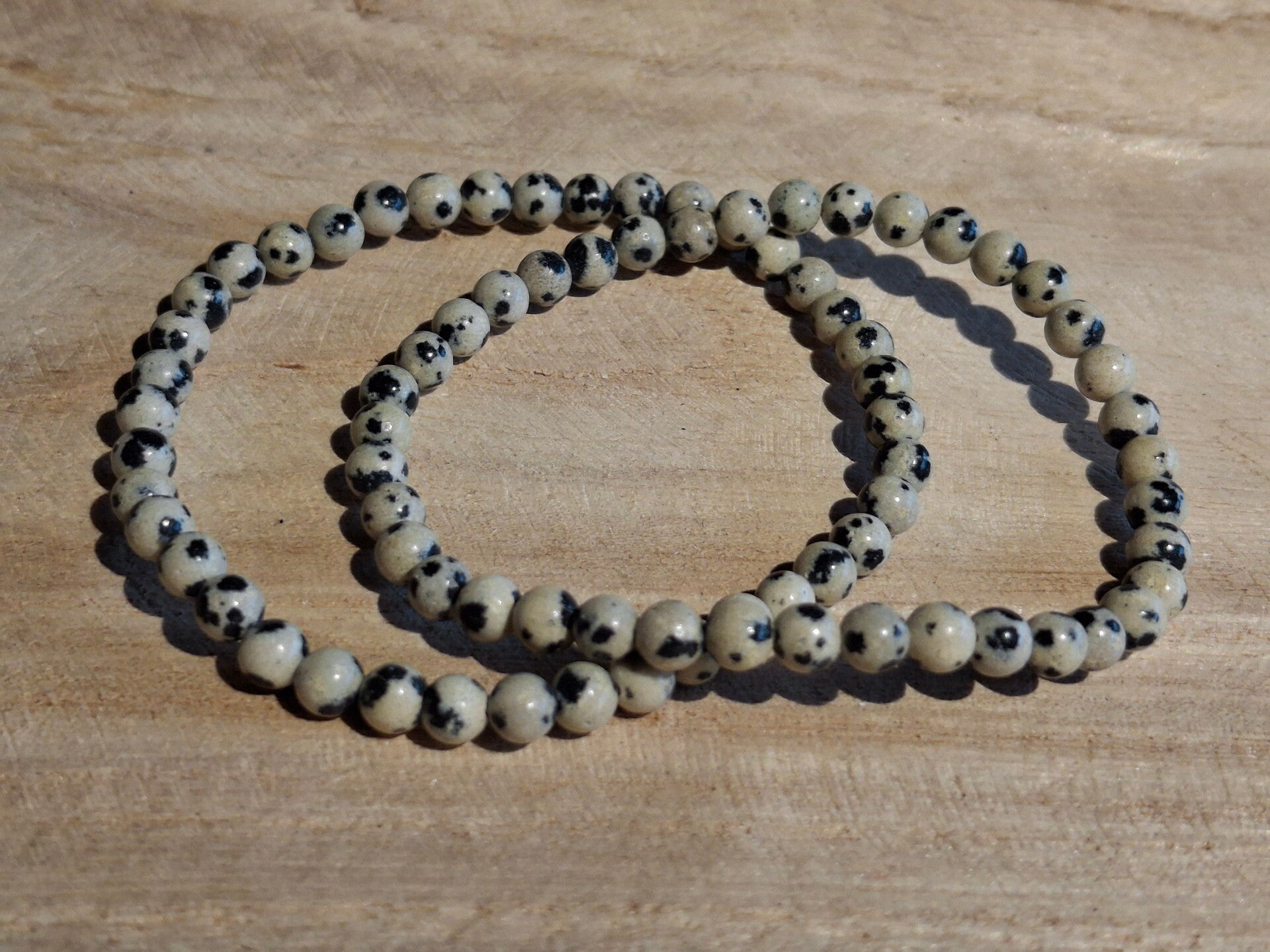 Armband 4mm Kiwi jaspis