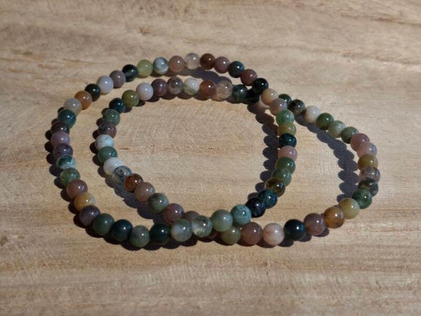 Armband 4mm oceaan jaspis