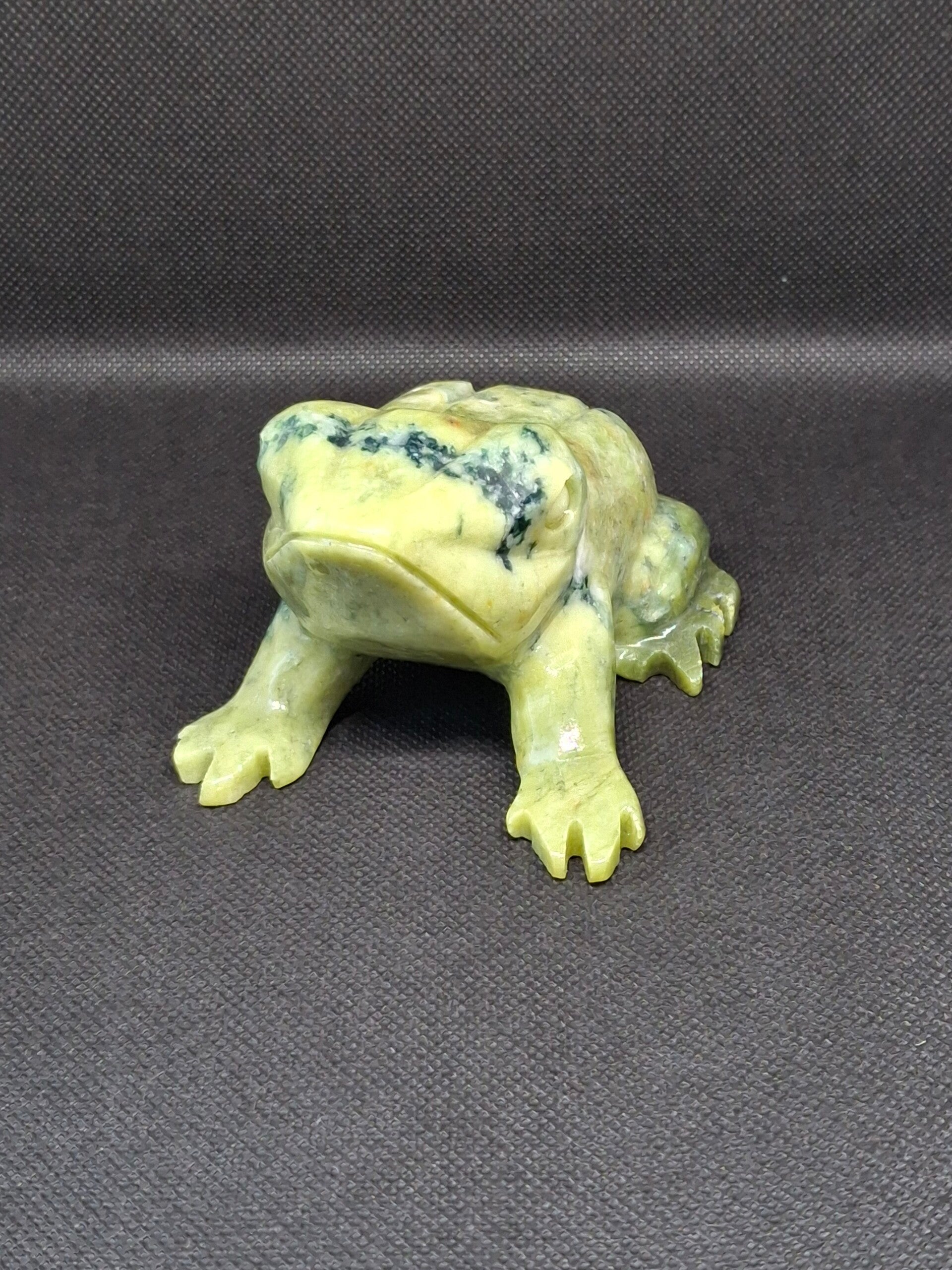 Gorte kikker groene jade