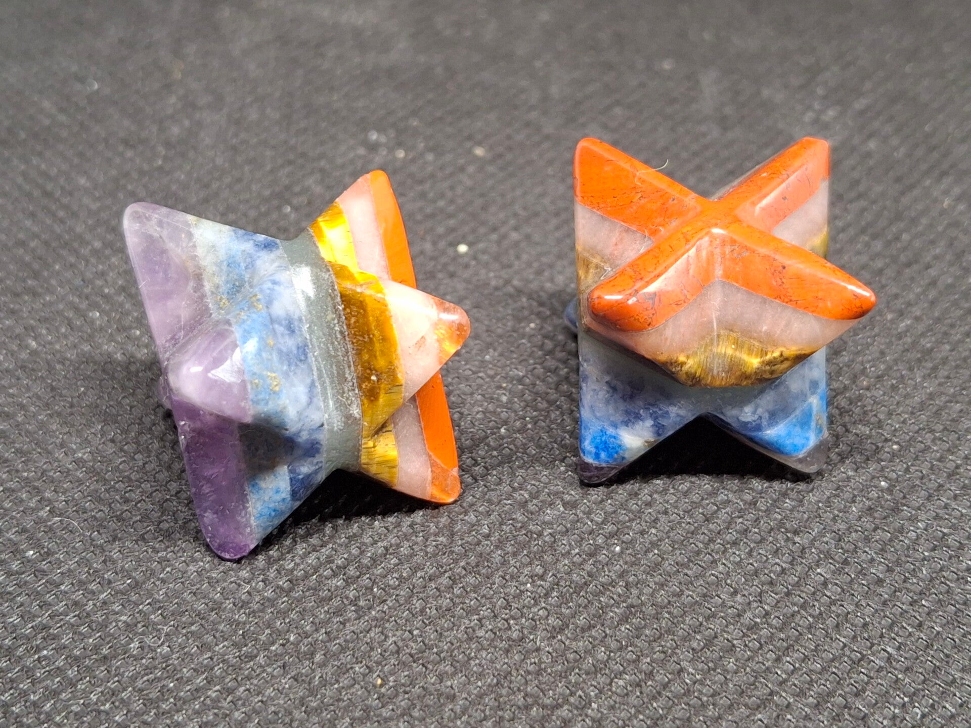 Chakra duimsteen merkaba ster