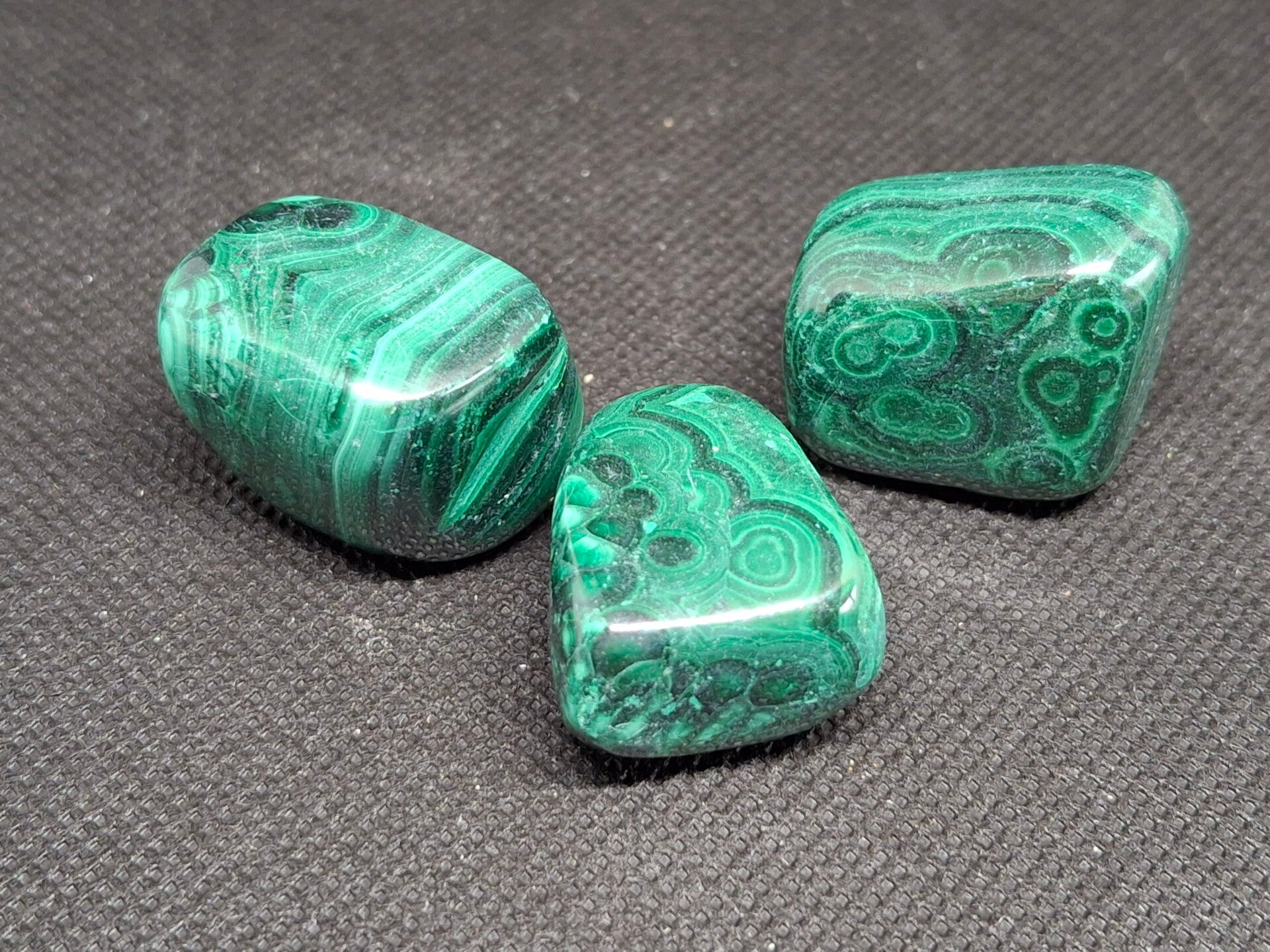 Malachiet knuffelsteen