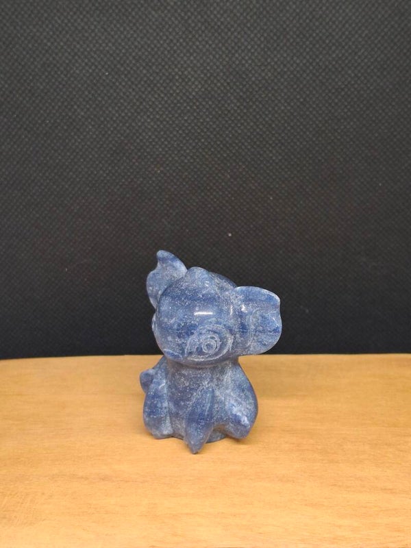 Stitch Disney blauwe Aventurijn