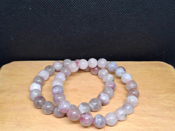 Roze toermalijn armband 8mm