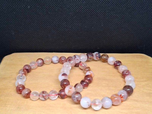 Vuurkwarts armband 7mm