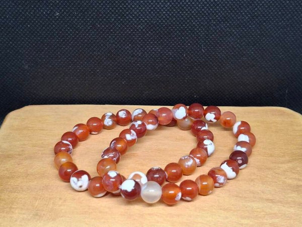 Carneool agaat armband 8mm