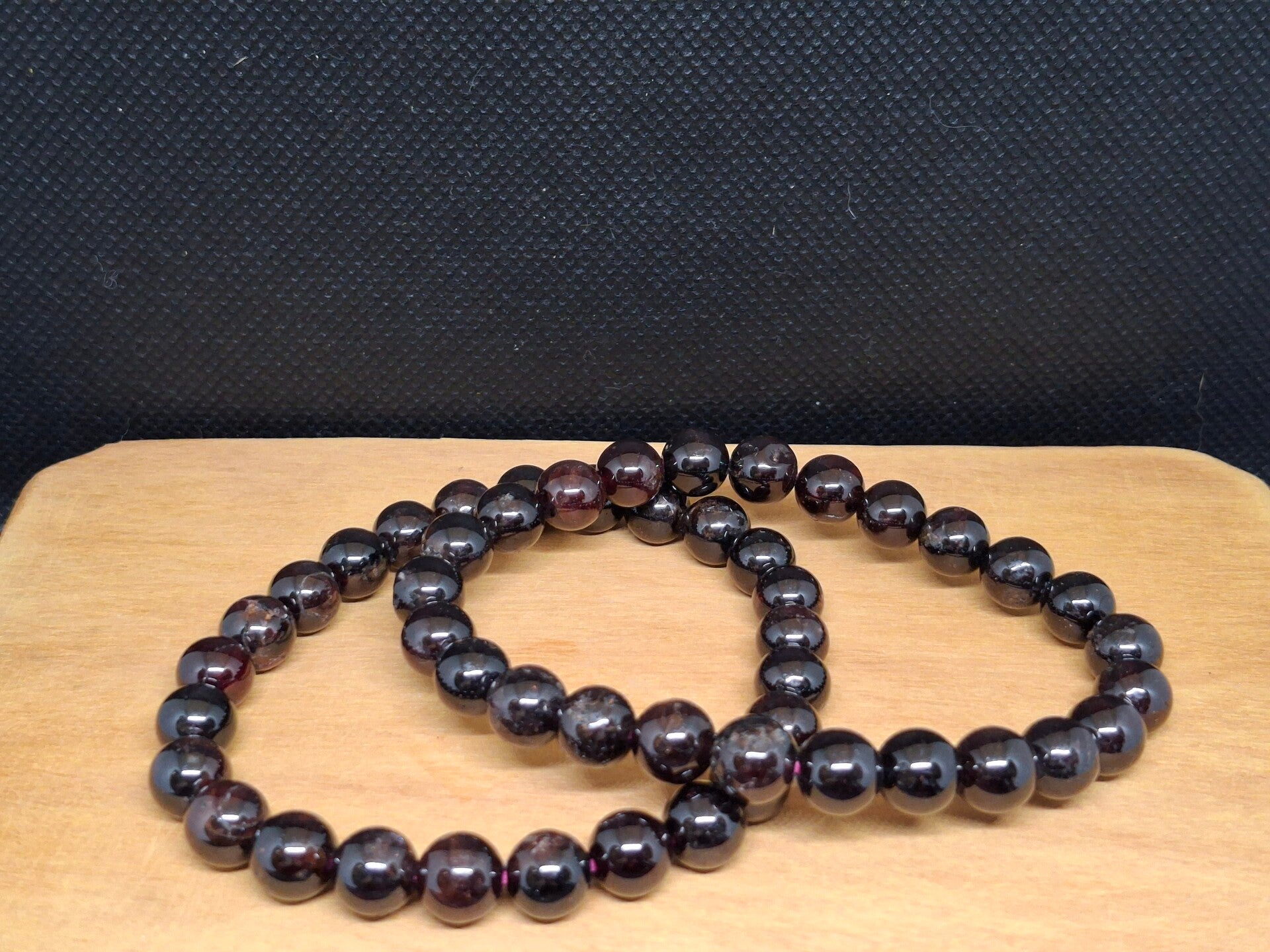 Granaat armband 6mm