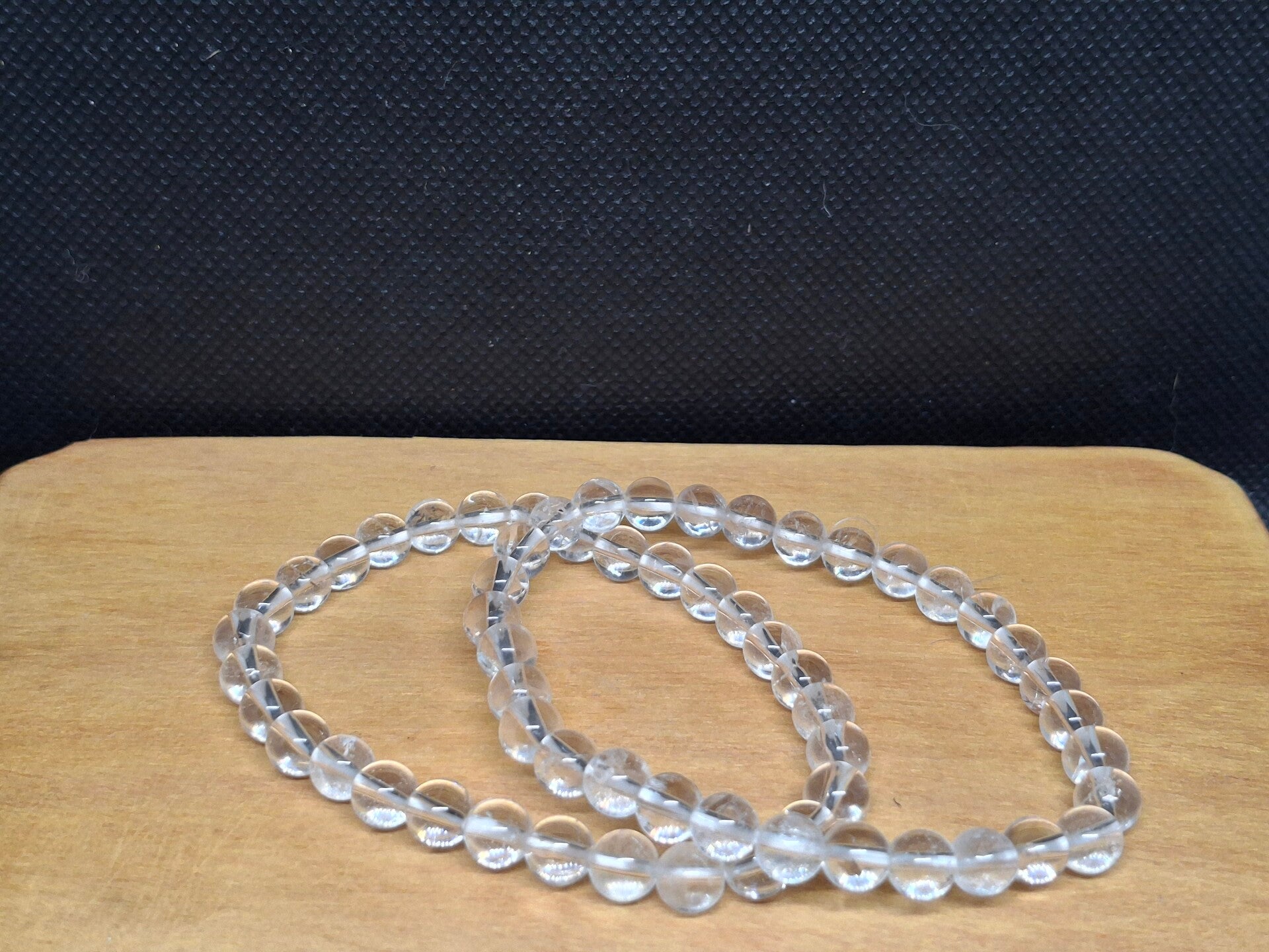 Bergkristal armband 6mm