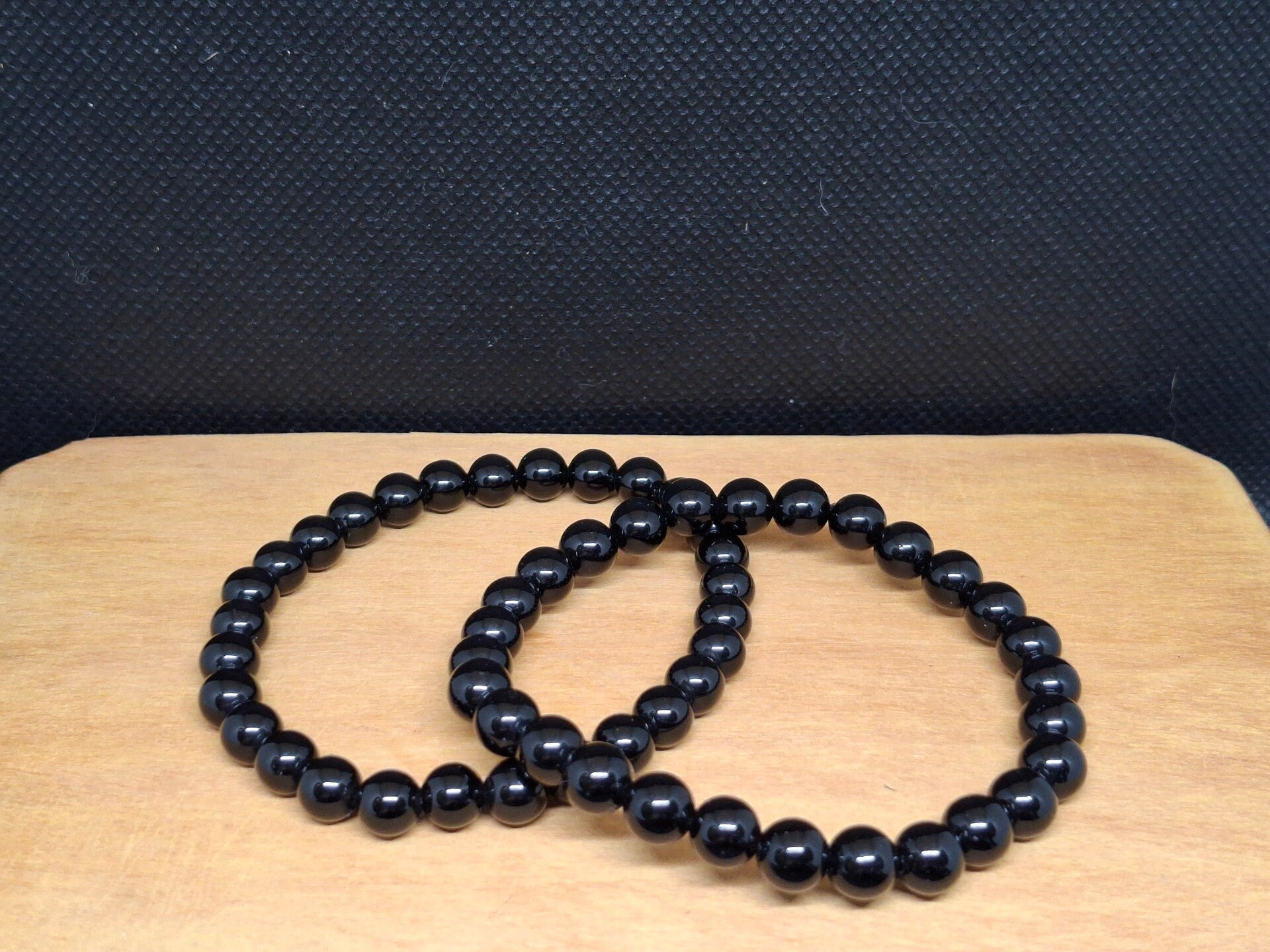 Obsidiaan armband 2 maten