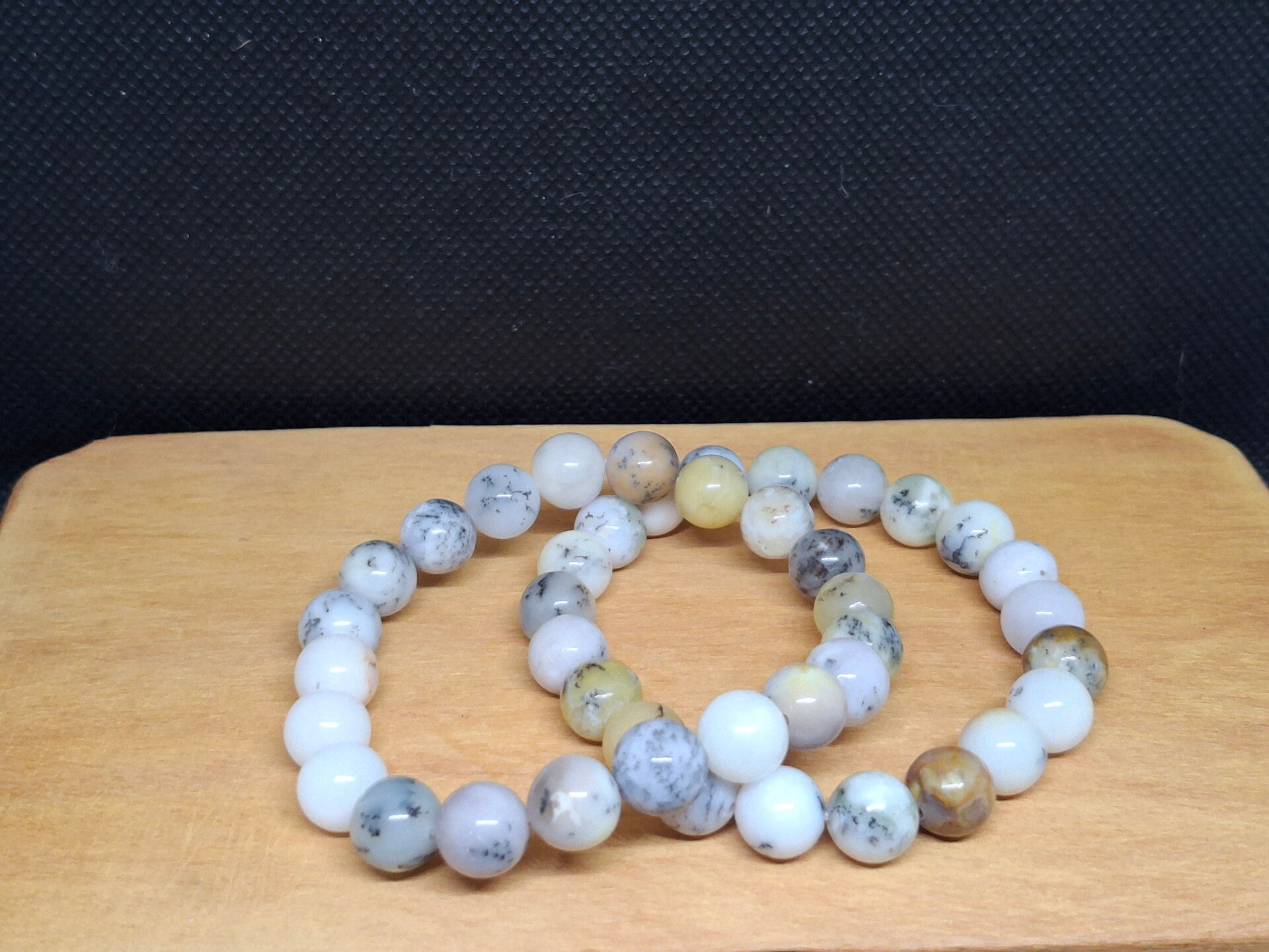 Dendriet opaal armband 8mm