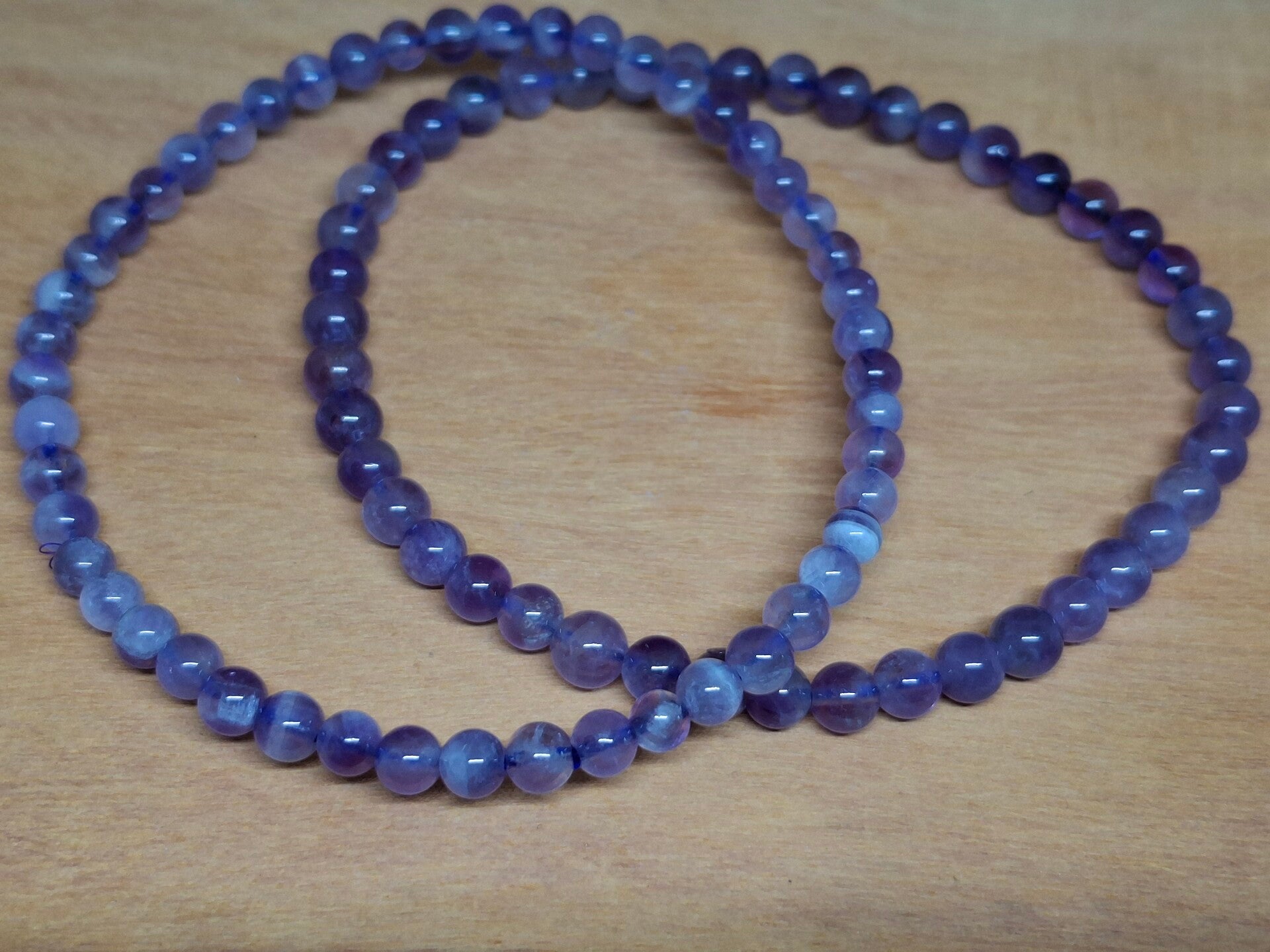 Amethist armband 4mm