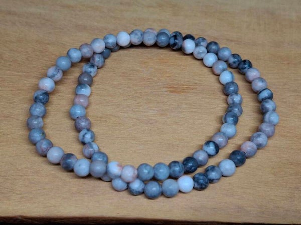Roze opaal armband 4mm