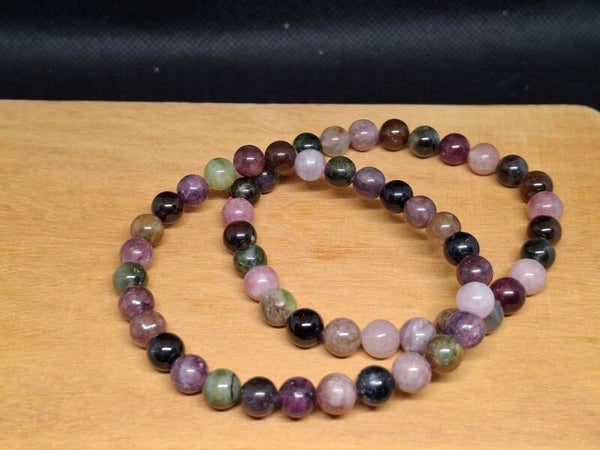 Multicolor toermalijn armband