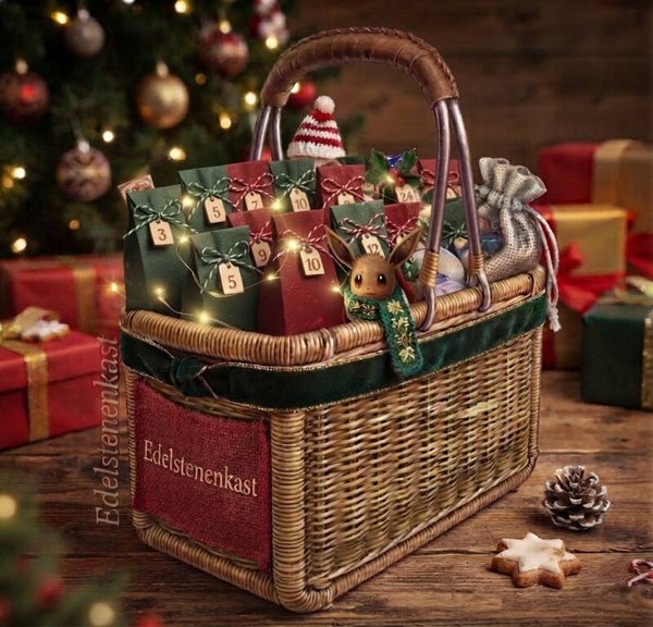🎄 Tel af naar kerst met onze Edelstenenkast  Adventkalender🎄