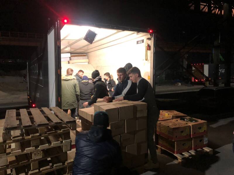 Lossen van de vracht