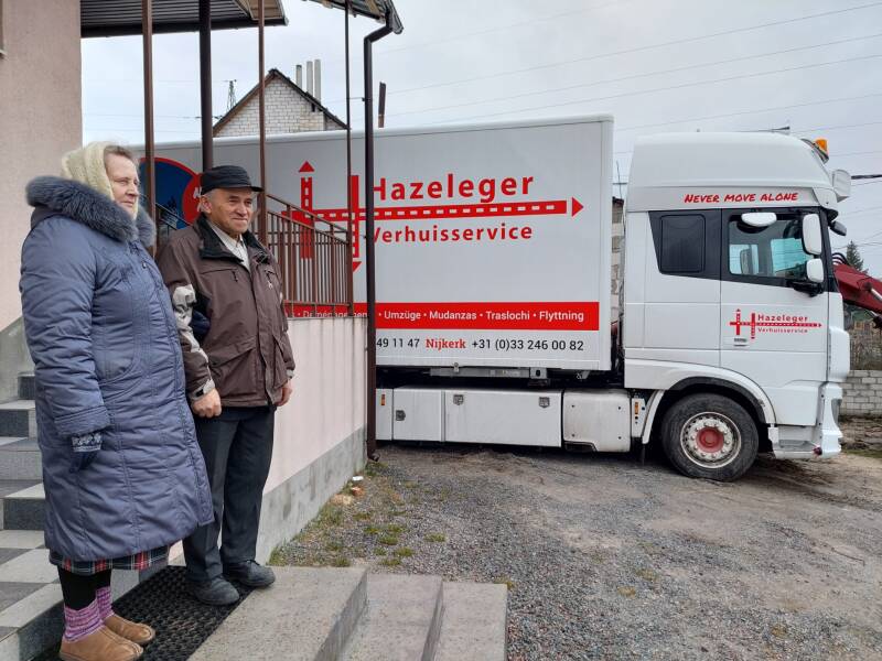 Transport naar Zhytomyr