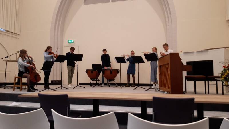 Examenconcert Lodenstein college voor Oekraïne