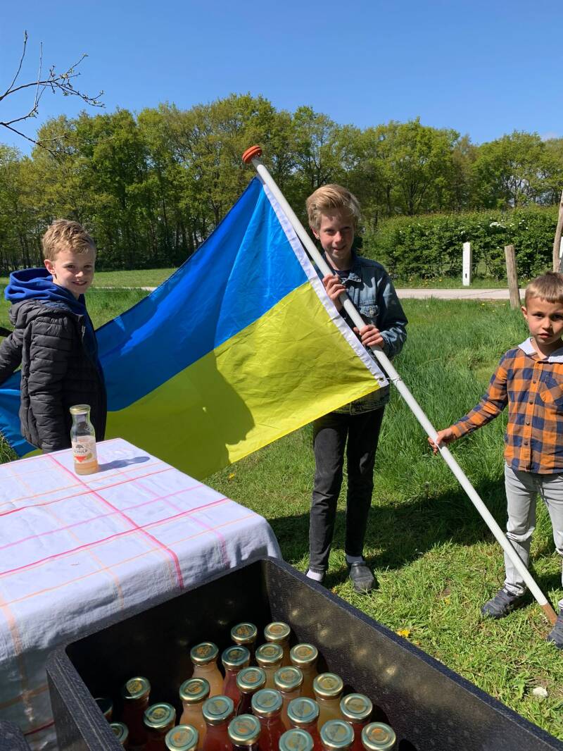 In actie voor Oekraïne - opbrengst €175!