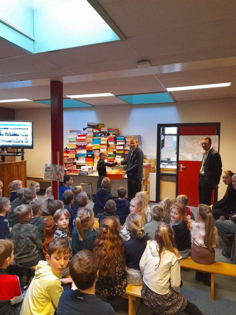 Schoenendozenactie - Hartelijk bedankt voor jullie inzet! 
