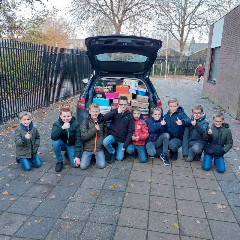 Schoenendozenactie - Hartelijk bedankt voor jullie inzet!