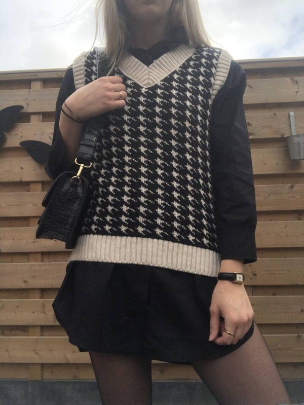 Basic blouse - black