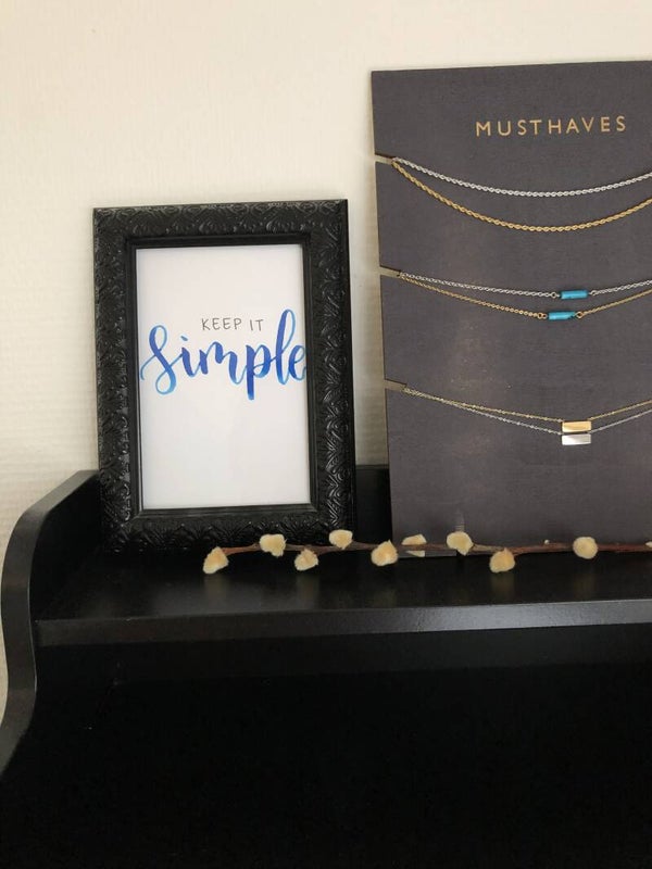 Quote card: Keep it Simple