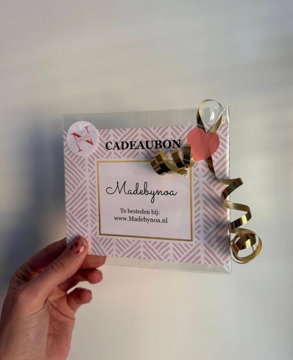 Cadeaubon MadebyNoa