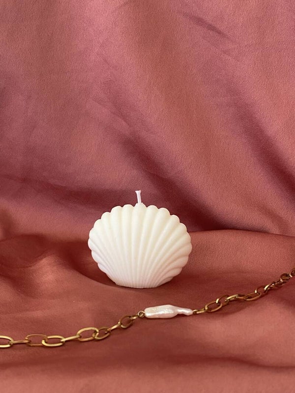 Shell candle small