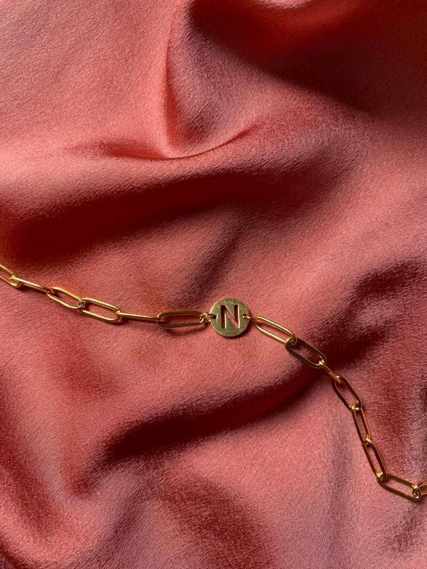 Letter bracelet ‘chain’