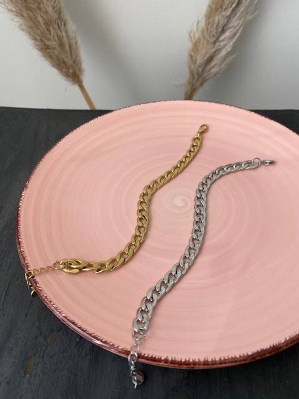 Chunky schakelarmband