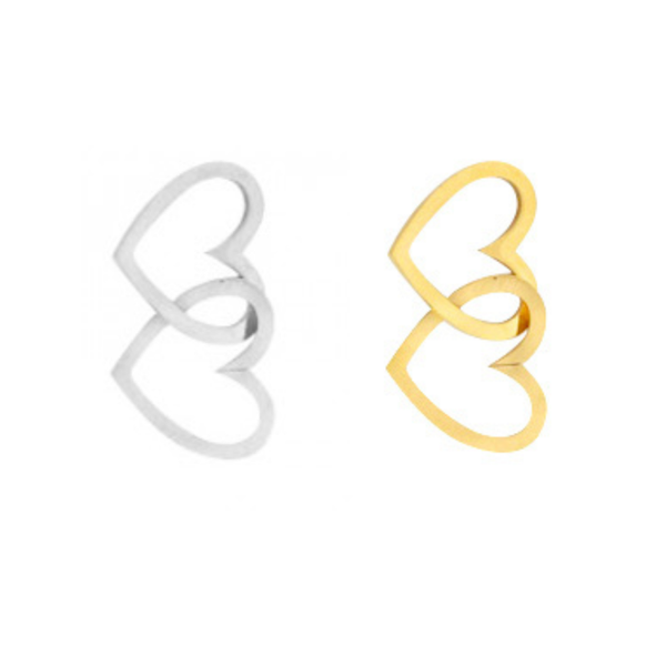Double heart bedel