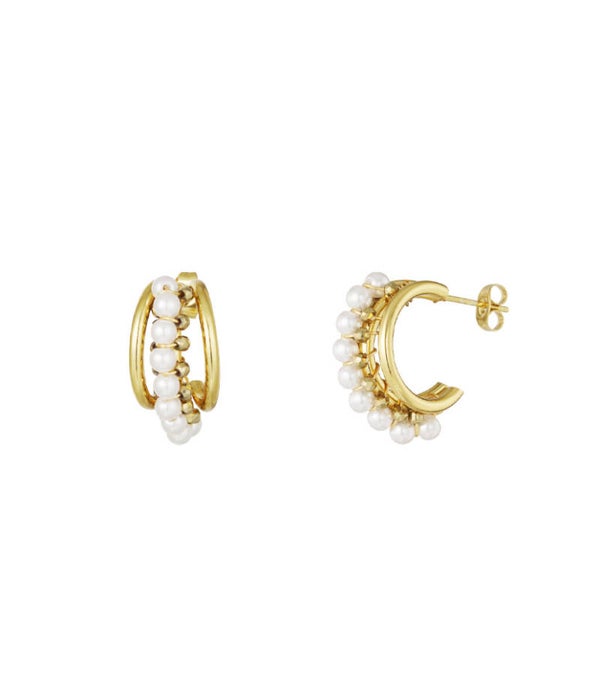 Ina hoops - gold