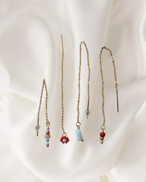 Dangle earrings: beads edition