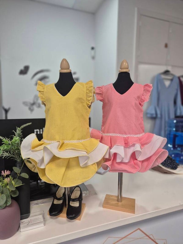 Traje flamenca bebe