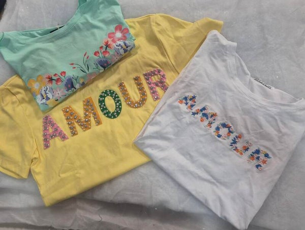 camiseta manga corta mujer